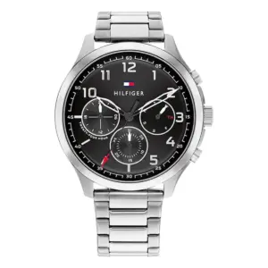 Tommy Hilfiger Asher Quartz Stållänk Svart