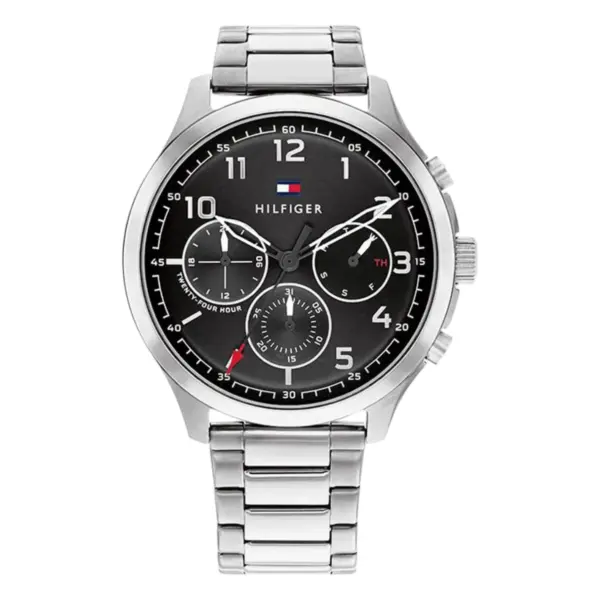 Tommy Hilfiger Asher Quartz Stållänk Svart