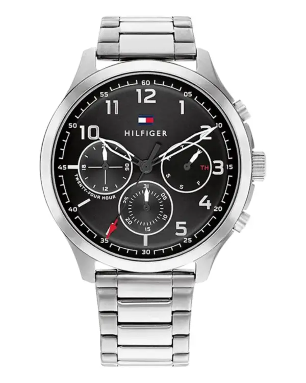 Tommy Hilfiger Asher Quartz Stållänk Svart
