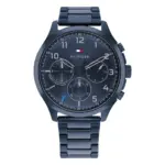 Tommy Hilfiger Asher Quartz Stållänk Blå