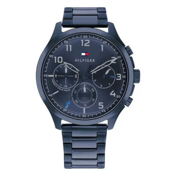 Tommy Hilfiger Asher Quartz Stållänk Blå