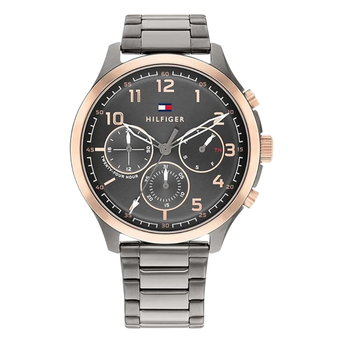 1791871 Tommy Hilfiger Asher Quartz Stållänk Grå