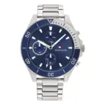 Tommy Hilfiger Larson Quartz Stållänk Blå