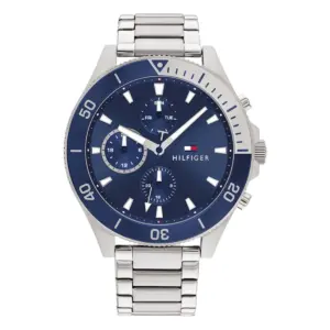 Tommy Hilfiger Larson Quartz Stållänk Blå