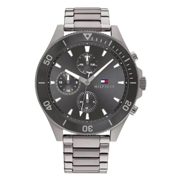 Tommy Hilfiger Larson Quartz Stållänk Grå