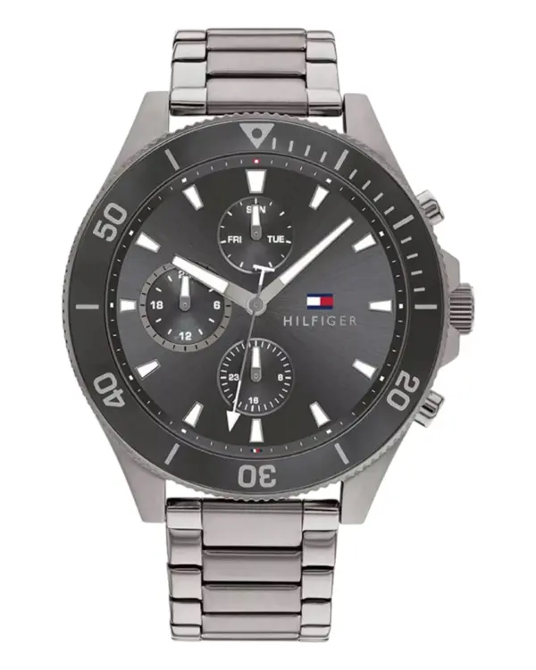Tommy Hilfiger Larson Quartz Stållänk Grå