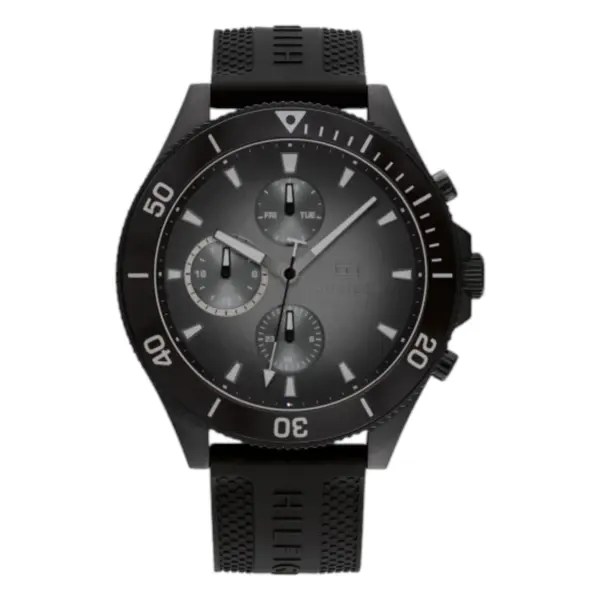 Tommy Hilfiger Larson Quartz Silikon Grå