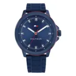 Tommy Hilfiger Nelson Quartz Silikon Blå