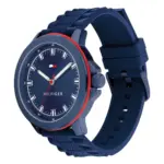 Tommy Hilfiger Nelson Quartz Silikon Blå - Bild 2