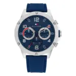 Tommy Hilfiger Blaze Quartz Silikon Blå