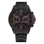 Tommy Hilfiger Blaze Quartz Stållänk Svart