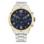 Tommy Hilfiger Blaze Quartz Stållänk Blå