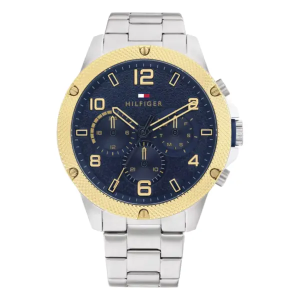 Tommy Hilfiger Blaze Quartz Stållänk Blå