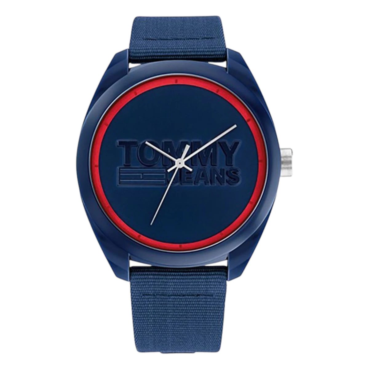 1792041_1 Tommy Hilfiger Quartz Resin Textil Blå - Bild 1