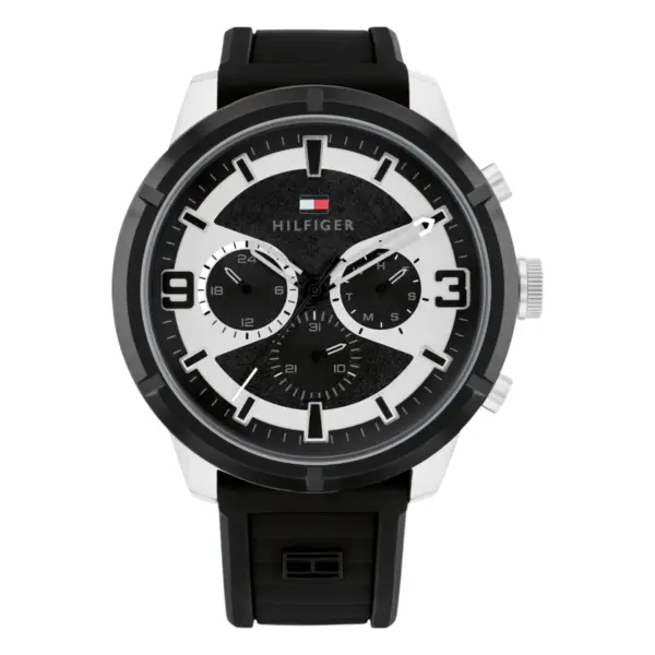 Tommy Hilfiger Wild Quartz Silikon Svart