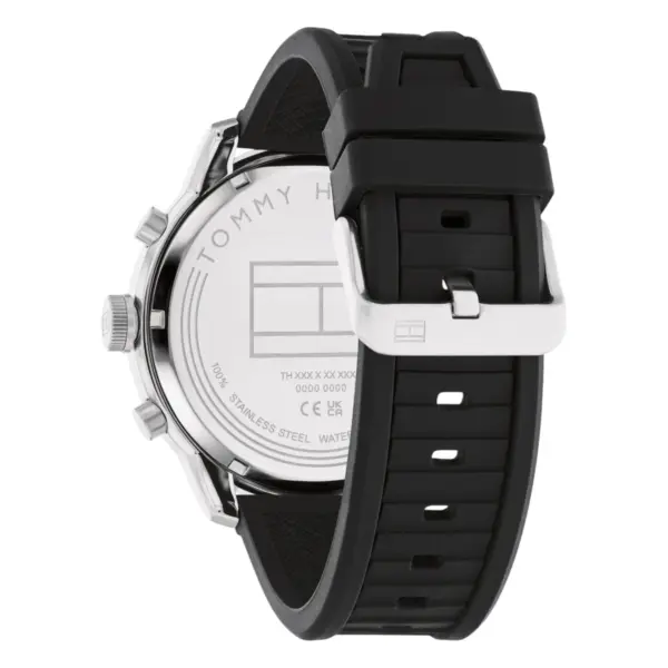 Tommy Hilfiger Wild Quartz Silikon Svart, bild 2