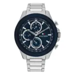 Tommy Hilfiger Clark Quartz Stållänk Blå/Silver