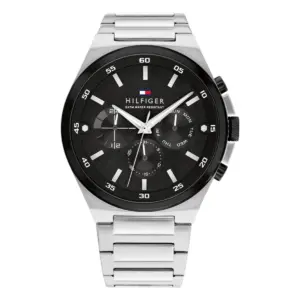 Tommy Hilfiger Dexter Quartz Stållänk Svart
