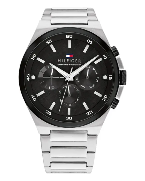 Tommy Hilfiger Dexter Quartz Stållänk Svart