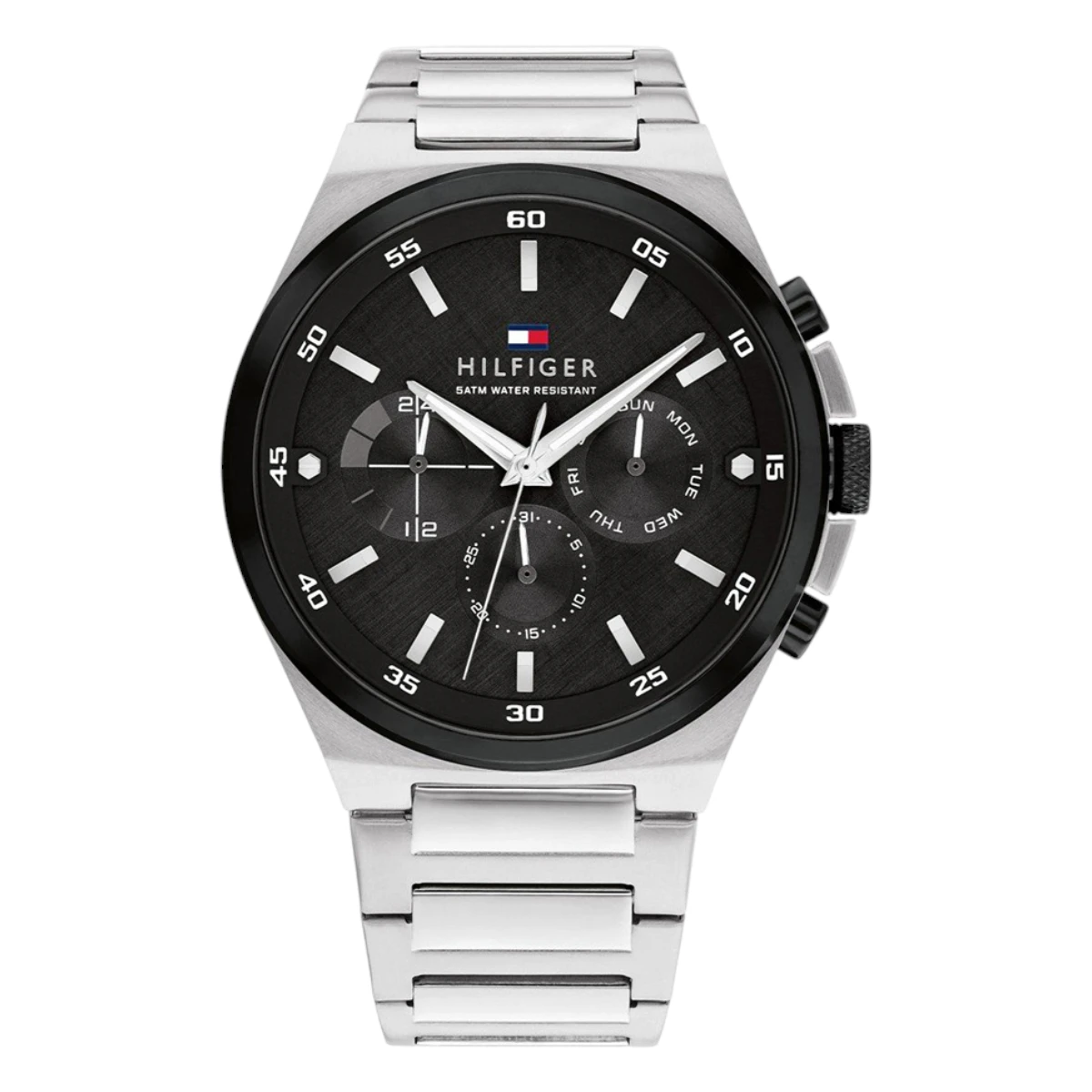 1792087 Tommy Hilfiger Dexter Quartz Stållänk Svart