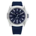 Tommy Hilfiger Windsurf Quartz Silikon Blå