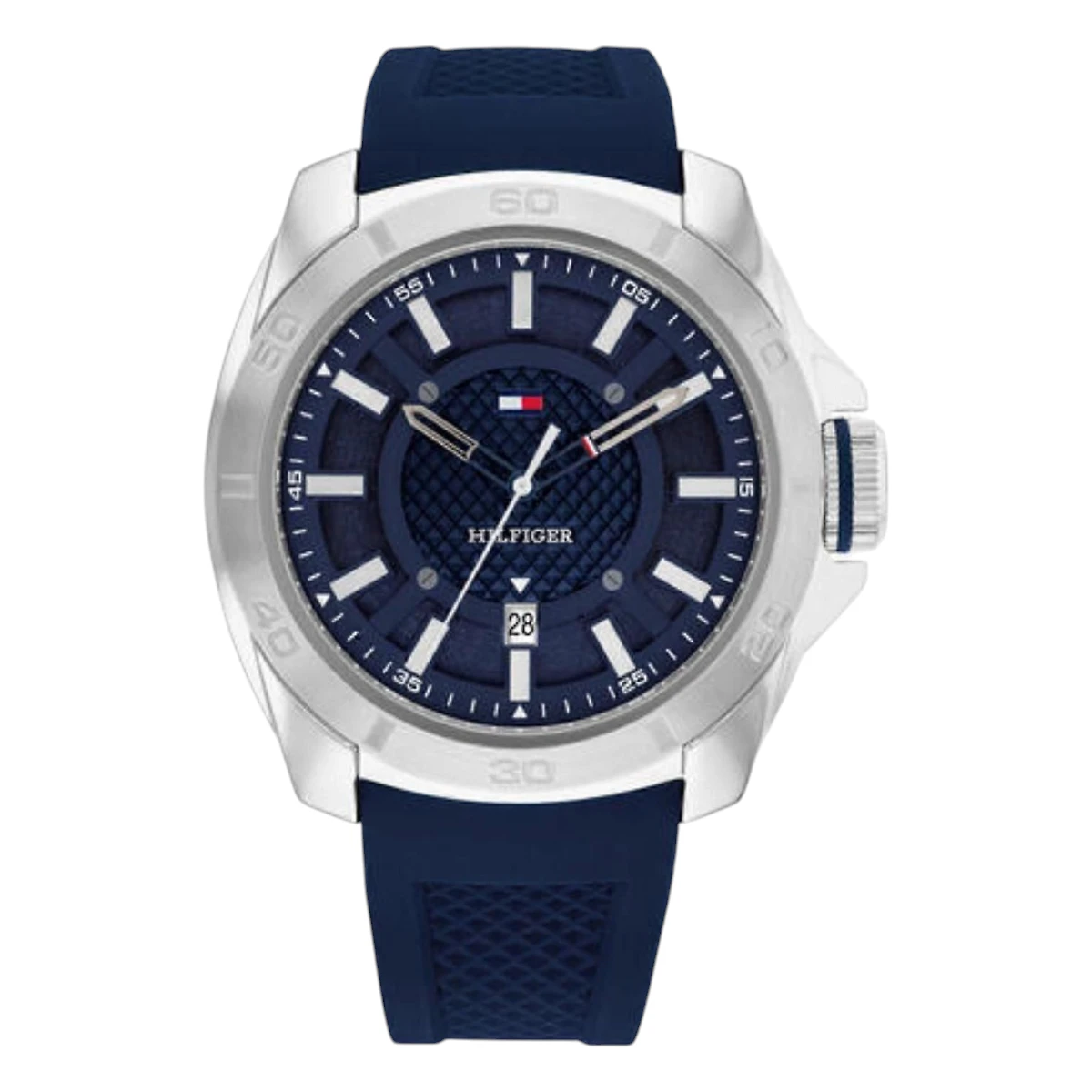1792134_1 Tommy Hilfiger Windsurf Quartz Silikon Blå - Bild 1