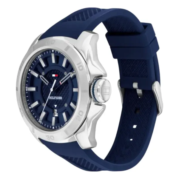 Tommy Hilfiger Windsurf Quartz Silikon Blå, bild 2