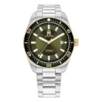 Tommy Hilfiger TH85 Automatic Stållänk Grön