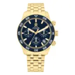 Tommy Hilfiger TH85 Chrono Quartz Stållänk Blå