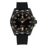 Tommy Hilfiger TH85 Carbon Automatic Silikon Svart