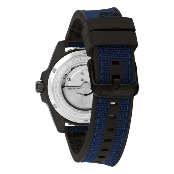 Tommy Hilfiger TH85 Carbon Automatic Silikon Blå, bild 2