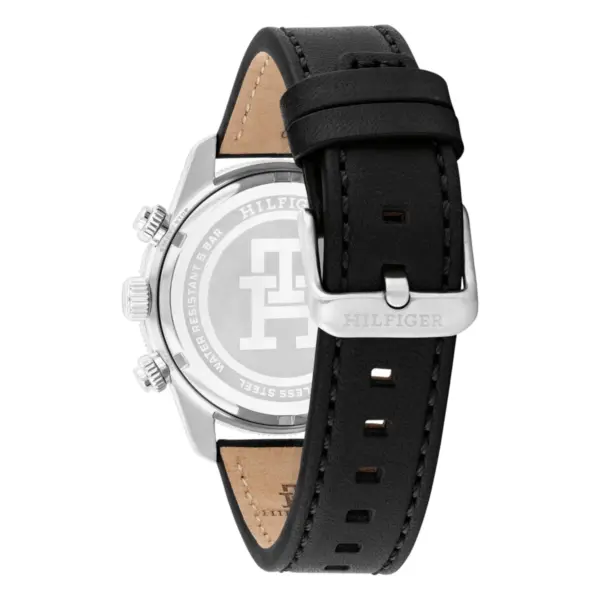 Tommy Hilfiger TH85 Chrono Quartz Läder Svart, bild 2