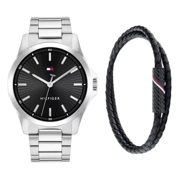 Tommy Hilfiger Quartz Stållänk Svart