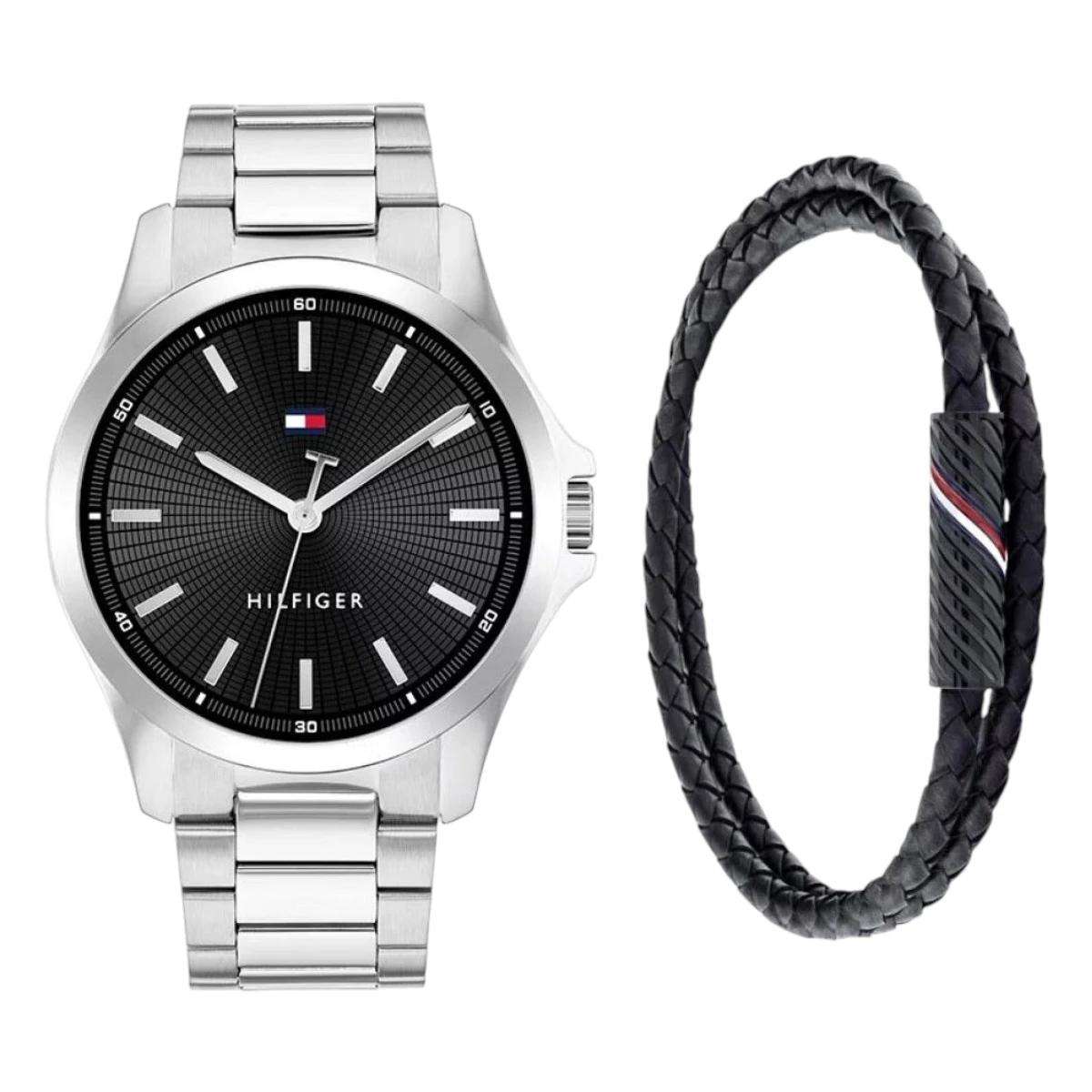 2770191_1 Tommy Hilfiger Quartz Stållänk Svart - Bild 1