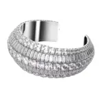 Swarovski Hyperbola Armring Silverfärgad Vit