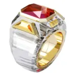 Swarovski Chroma Ring Guldfärgad Flerfärgad 52