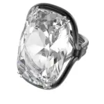 Swarovski Harmonia Ring Silverfärgad Vit 50