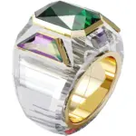 Swarovski Chroma Ring Guldfärgad Grön 52