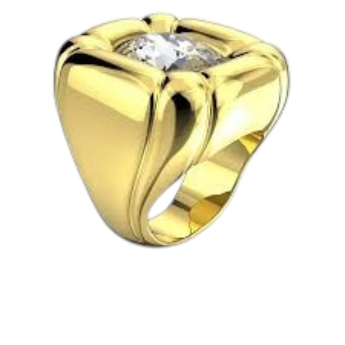5624371 Swarovski Dulcis Ring Guldfärgad Vit 52 - Bild 1