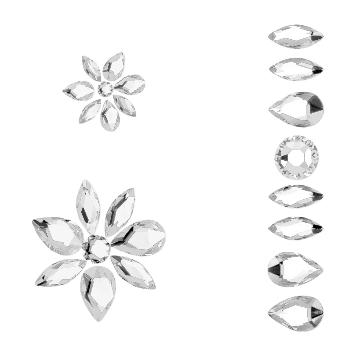 5651981 Swarovski Gema Kroppssmycken Vit - Bild 1