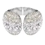 Swarovski Sublima Ring Silverfärgad Vit 52