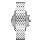 Armani Herrklocka Quartz Silverfärgad Stållänk Guld