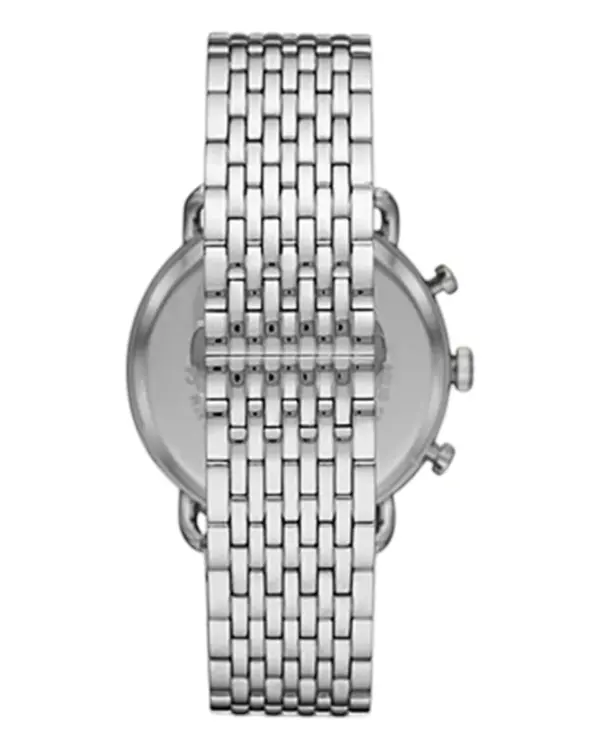 Armani Herrklocka Quartz Silverfärgad Stållänk Guld