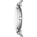 Armani Gianni T-Bar Quartz Mesharmband Vit Pärlemor - Bild 3