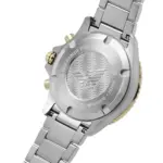 Armani Diver Quartz Kronograf Tvåfärgad Stållänk Grön - Bild 4