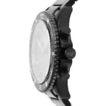 Armani Diver Quartz Kronograf Stållänk Svart - Bild 3