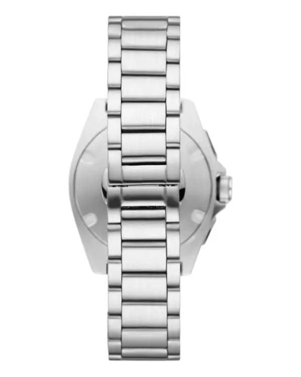 Armani Herrklocka Quartz Viklås Stållänk Blå