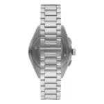 Armani Herrklocka Quartz Silverfärgad Stållänk Grön
