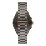 Armani Herrklocka Quartz Hardlex Stållänk Grå