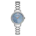 Armani Cleo Quartz Stållänk Blå